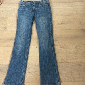 John galt dark blue flare jeans